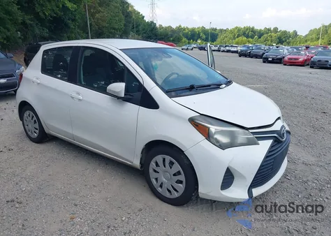 2017 Toyota Yaris L из США, поврежденный, VIN VNKKTUD31HA085083
